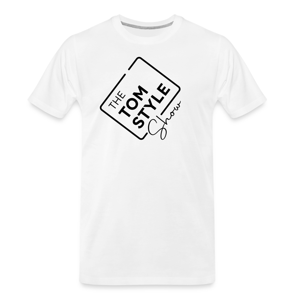 Men’s Premium Organic T-Shirt - Tom Style Show - white