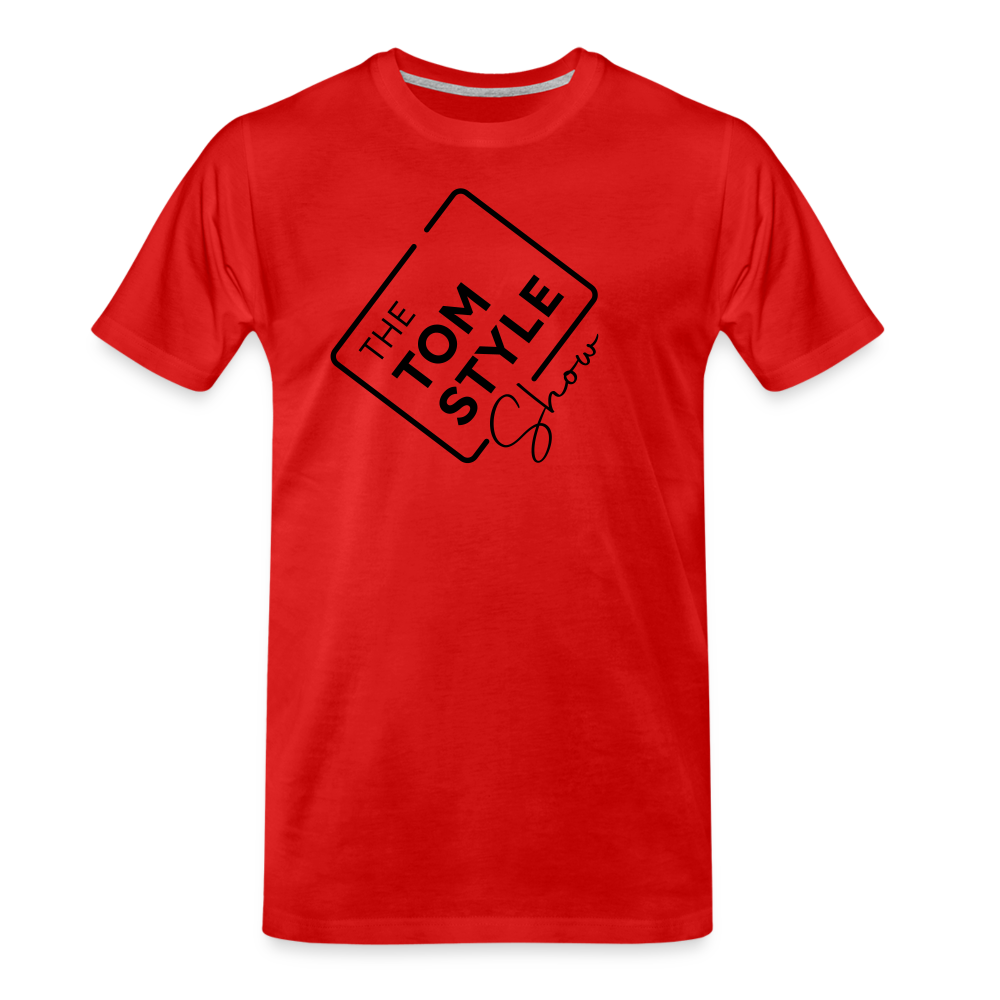 Men’s Premium Organic T-Shirt - Tom Style Show - red