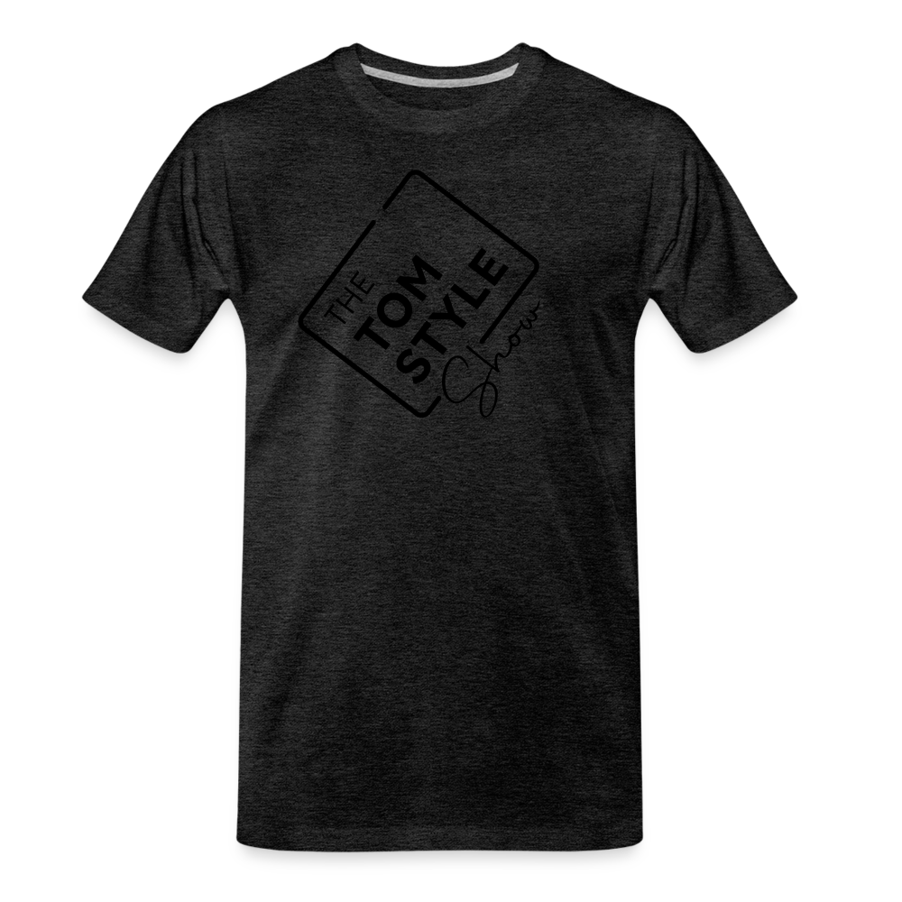 Men’s Premium Organic T-Shirt - Tom Style Show - charcoal grey