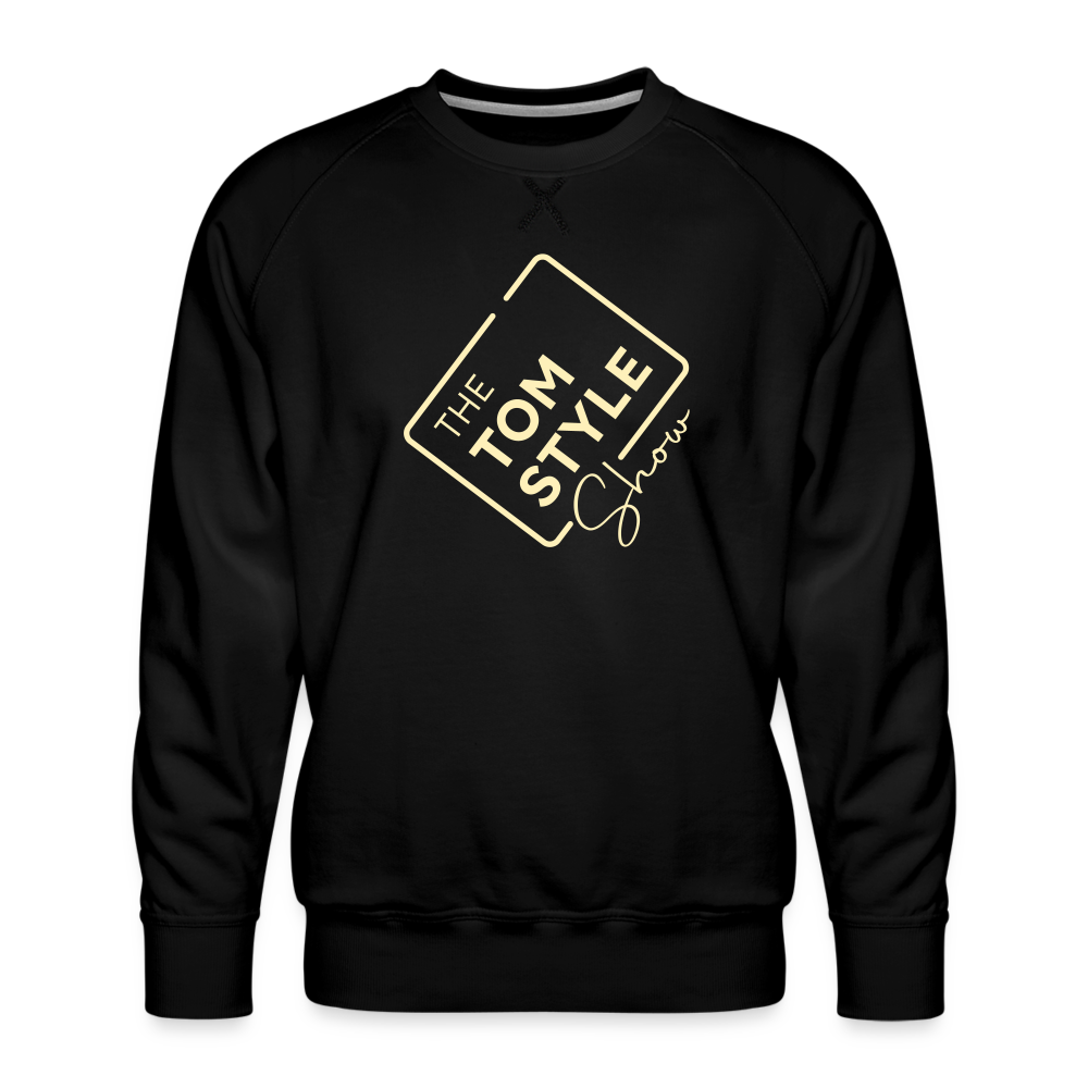Men’s Premium BLK Sweatshirt - Tom Style Show - black