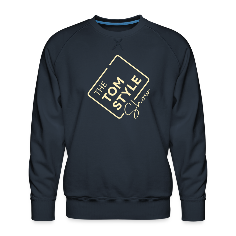 Men’s Premium BLK Sweatshirt - Tom Style Show - navy