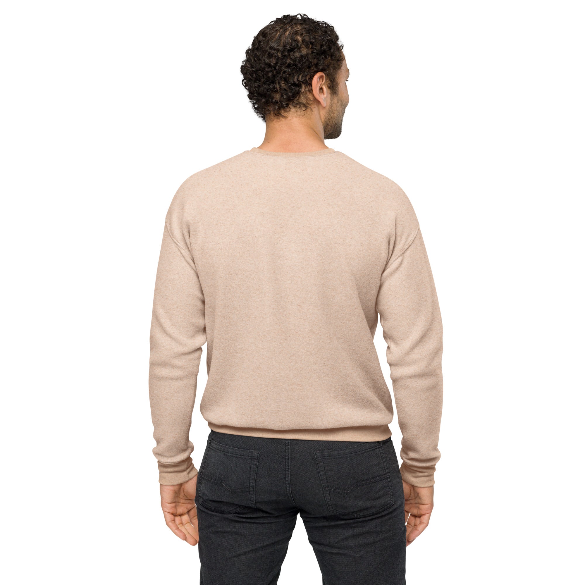 Men's Sueded Fleece Sweatshirt - Tom Style Show